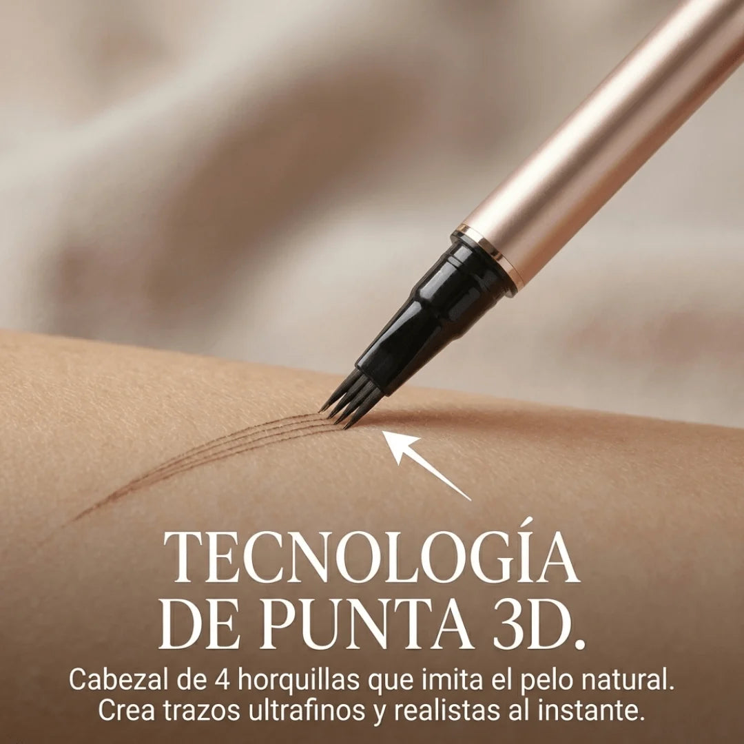 Lápiz para Cejas Efecto 3D Microblading — Resultado Profesional en Casa (x2 Unidades)
