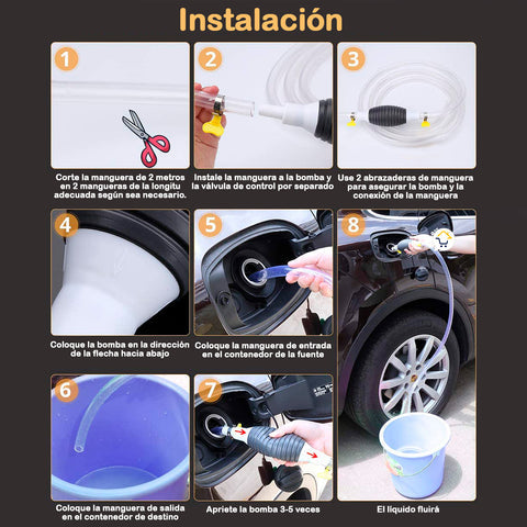 FlowMaster™ - Bomba de Succión Manual Premium