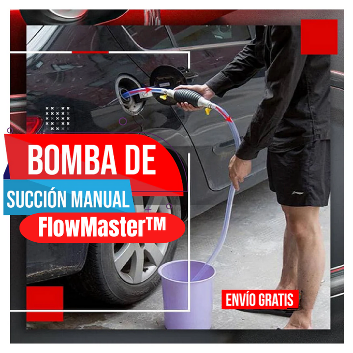 FlowMaster™ - Bomba de Succión Manual Premium