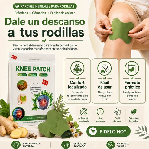 AlivioNatural™ – Parches Naturales para el Dolor (x12 unidades)