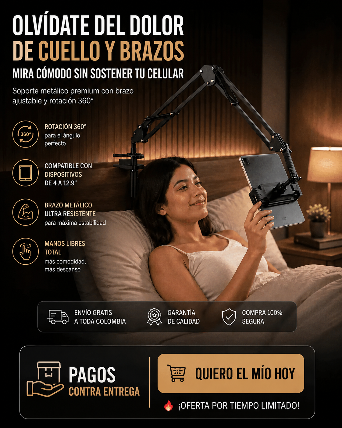 Soporte Manos Libres 360 Pro