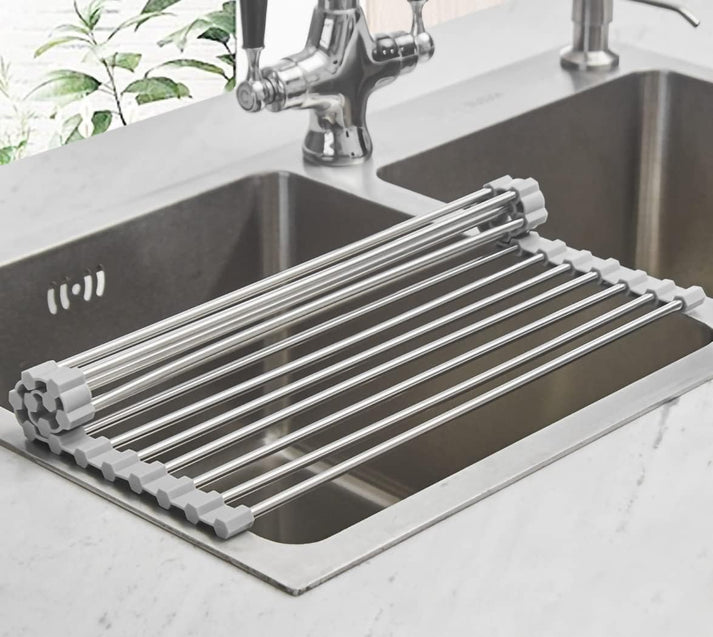 DryFlex™ - Escurridor Enrollable para Cocina