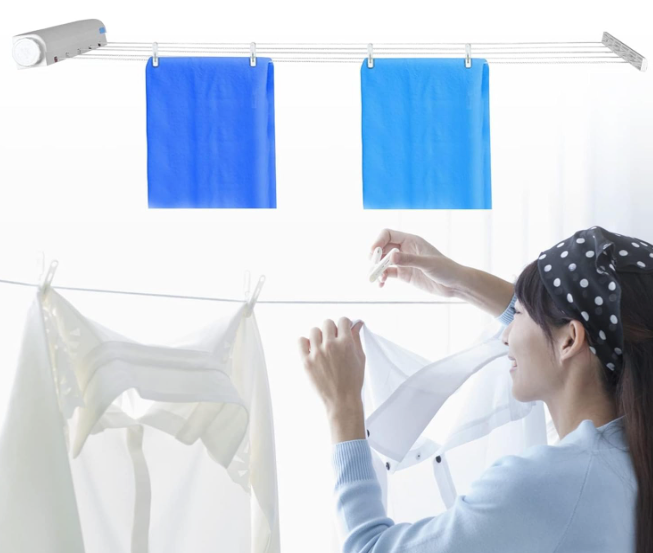 DryFlex™ - Tendedero de Ropa Retráctil