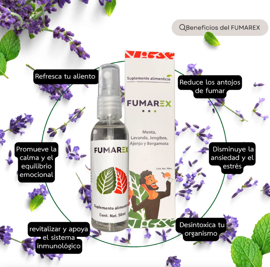 Fumarex® - Calma la ansiedad al fumar