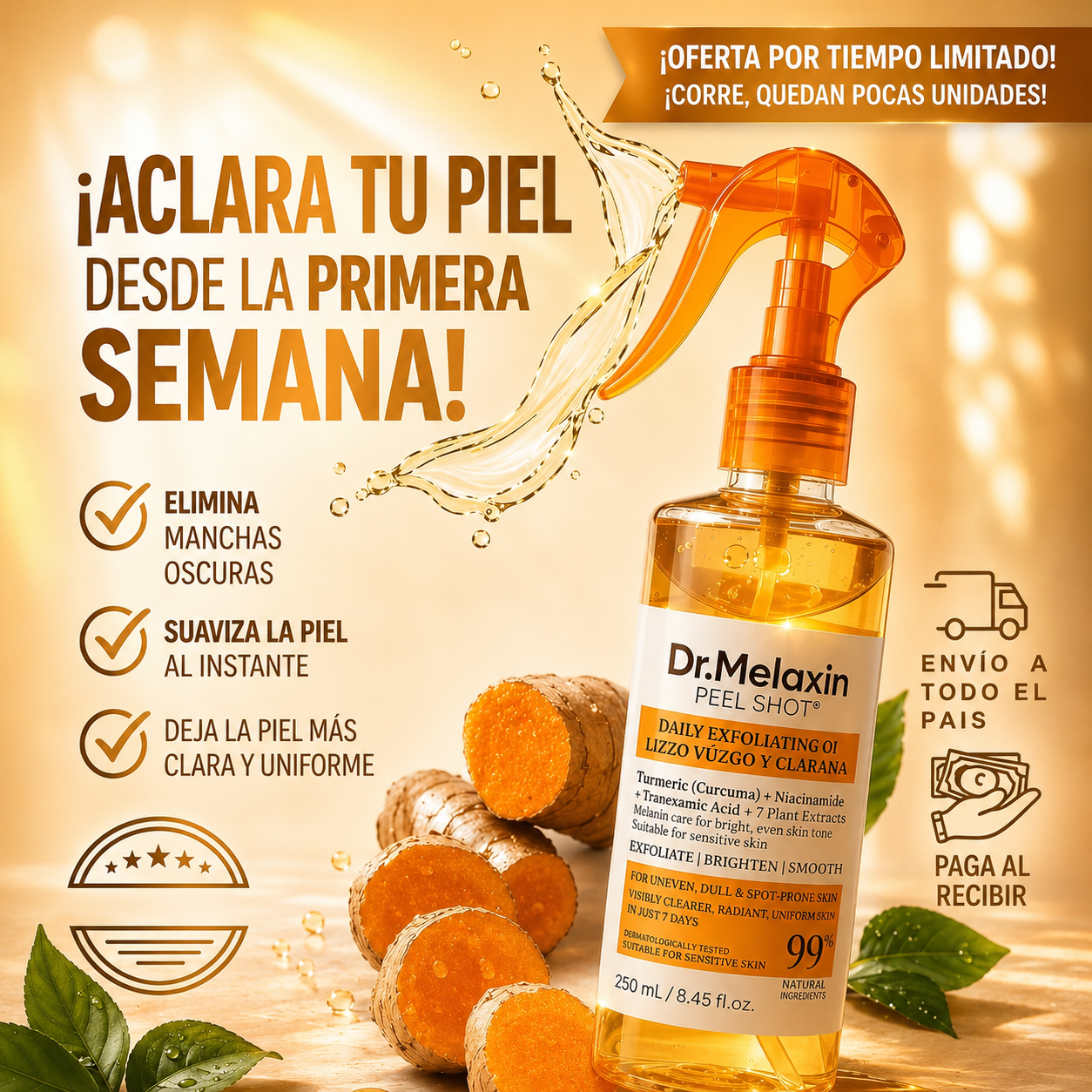 Dr. Melaxin – Eliminador manchas y aclara piel