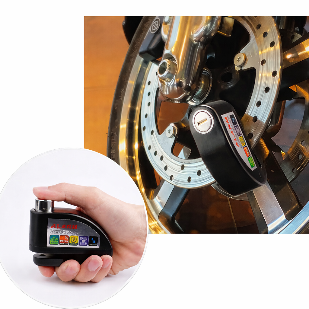 Disc Lock® - Candado Freno De Disco Con Alarma