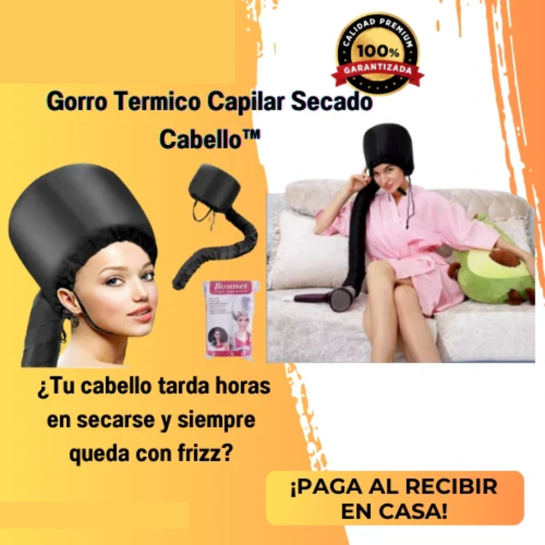Gorro Térmico Capilar Secado Cabello™