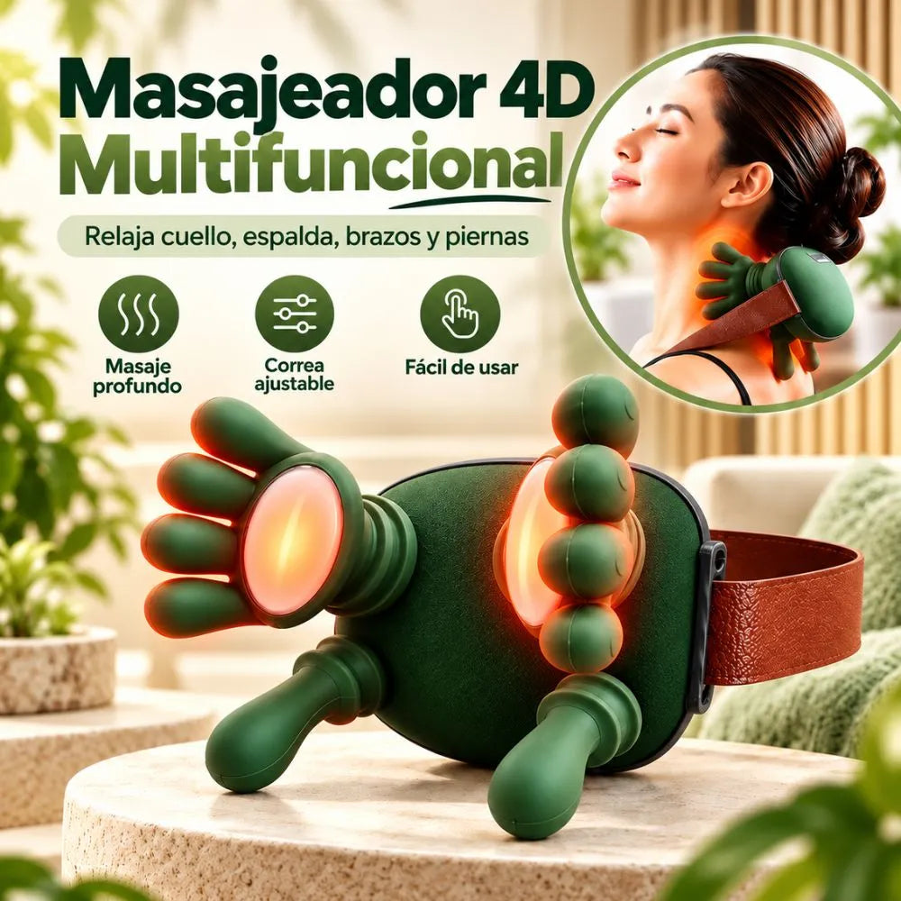 MASAJEADOR CERVICAL 4D
