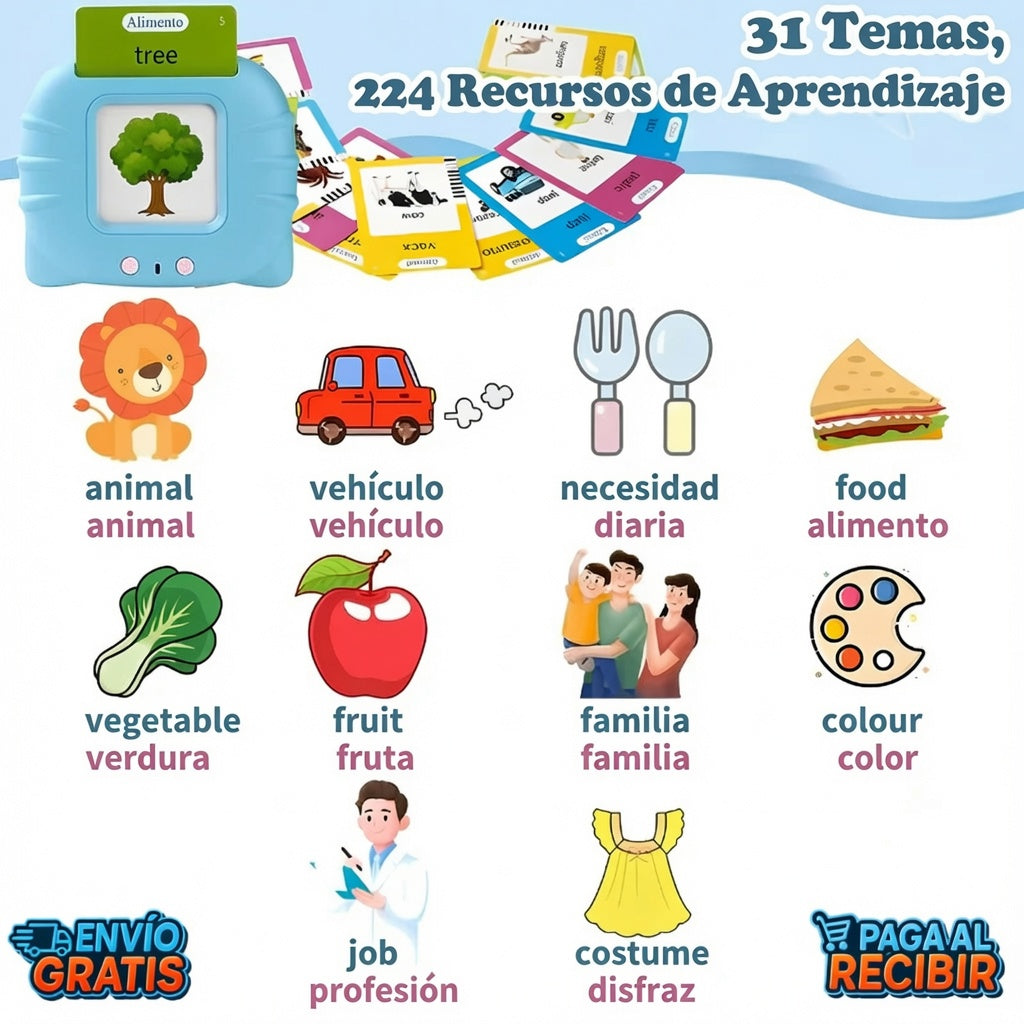 SpeakKids™ 🧠 - Juego lector educativo 📚