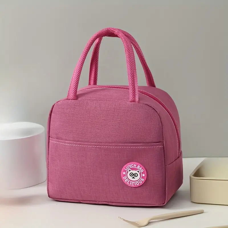 Lonchera Térmica de Tela Oxford | Bolsa Aislante Portátil