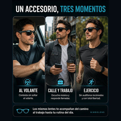 Lentes de Sol Bluetooth NimboLens | Llamadas Manos Libres al Volan