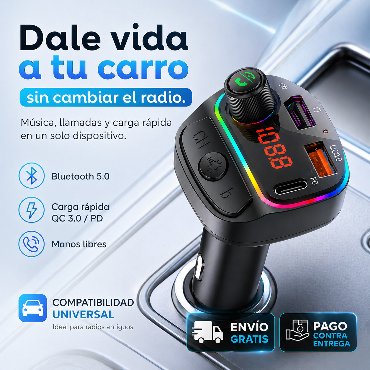 Modulador Para Carro C3 FM