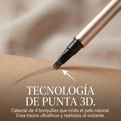 Lápiz para Cejas Efecto 3D Microblading — Resultado Profesional en Casa (x2 Unidades)