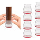 Protectores de Patas para Sillas de Silicona – Juego x8 Antideslizantes y Antirayones