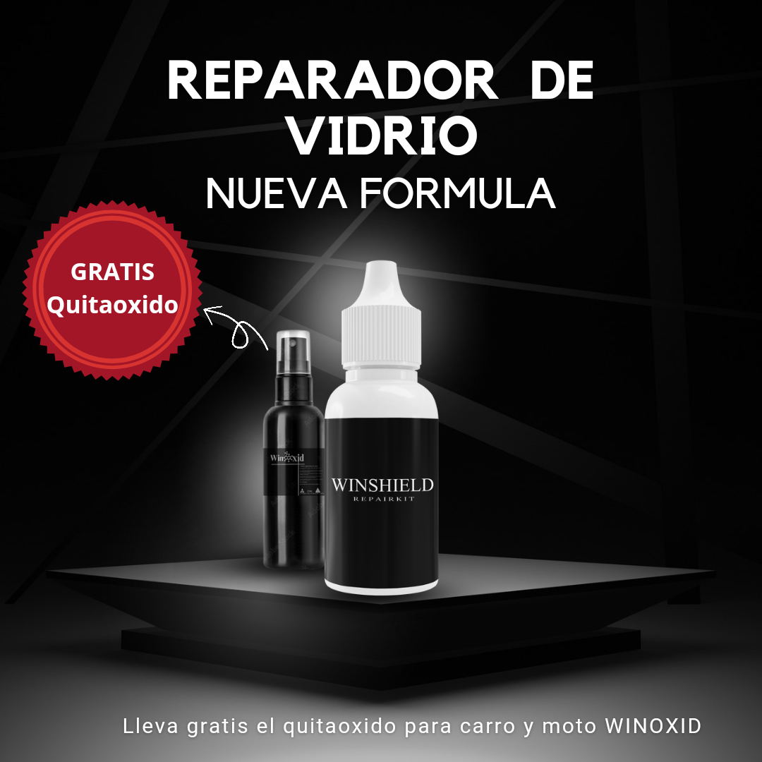 WindScreen® - Liquido Reparador De Vidrio 10 ML