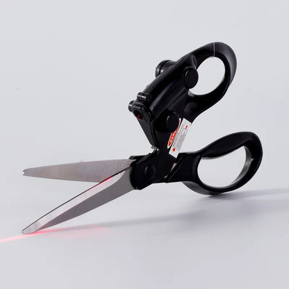 Tijeras de costura con guía laser