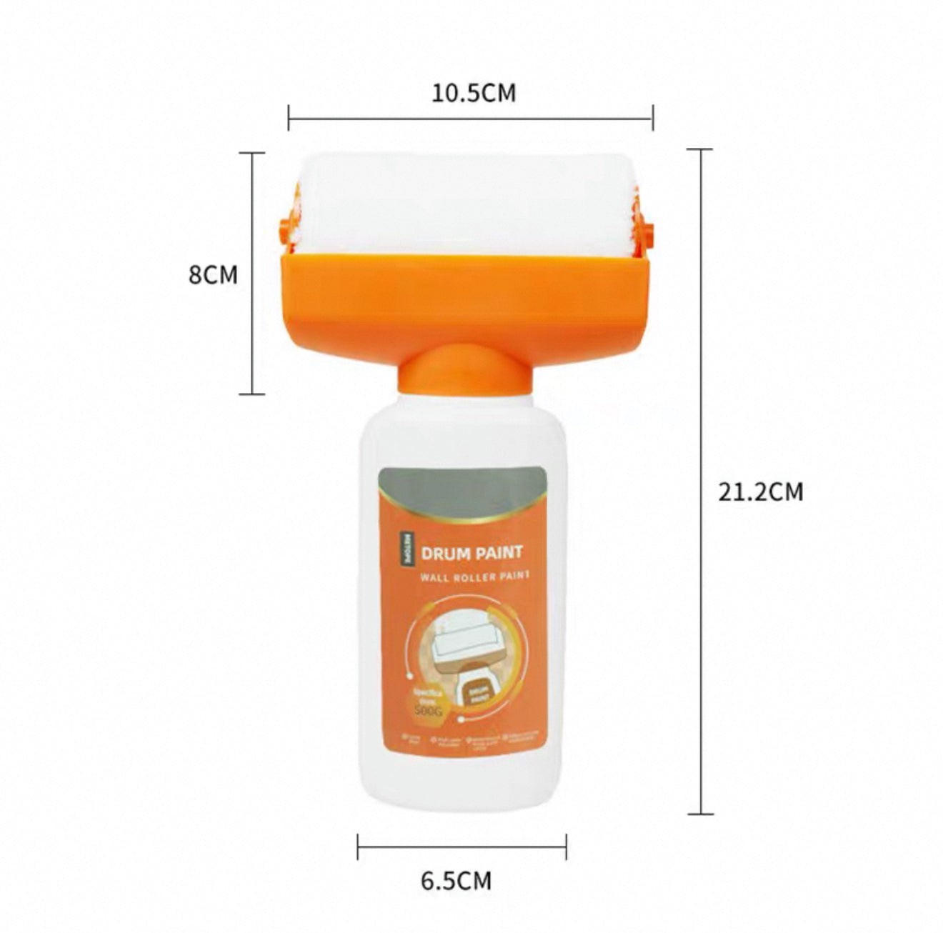 Roller paint® - Rodillo Reparador de Paredes