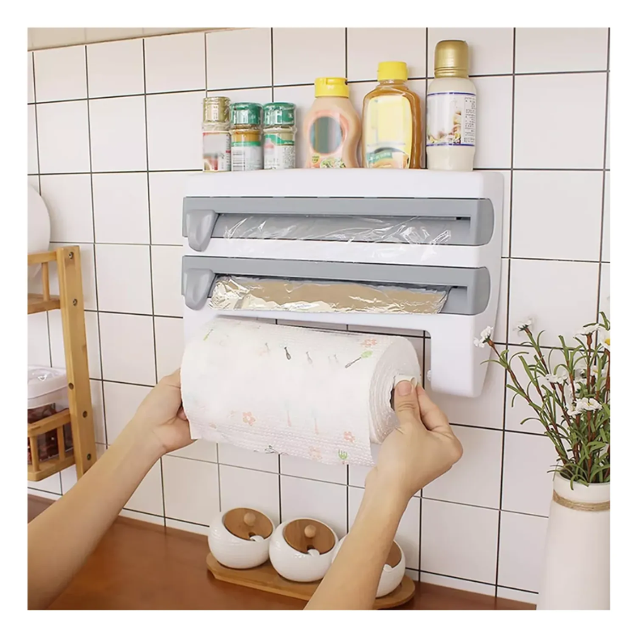 KitchenFlow® | Dispensador Corta Fácil para Cocina
