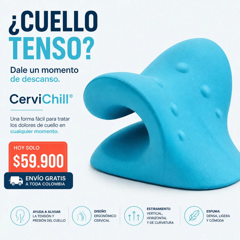 CerviChill Almohada Cervical Ergonómica