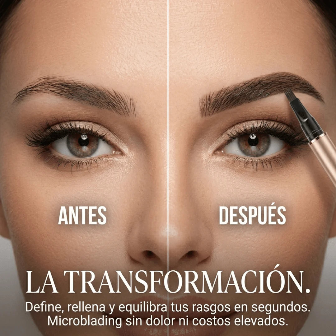 Lápiz para Cejas Efecto 3D Microblading — Resultado Profesional en Casa (x2 Unidades)