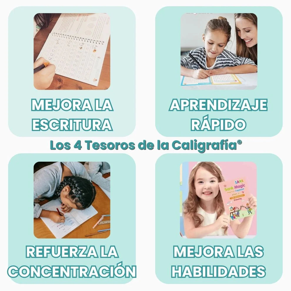 KIT LOS 4 TESOROS DE LA CALIGRAFIA®