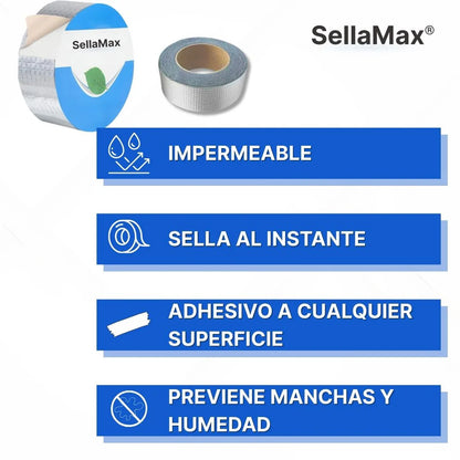 SellaMax® - Cinta Impermeable Adhesiva (5 cm x 1 m)
