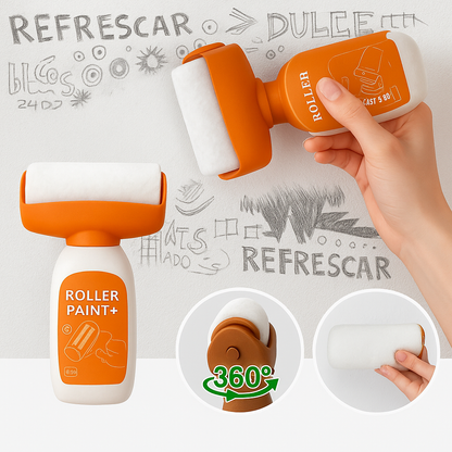 Roller paint® - Rodillo Reparador de Paredes