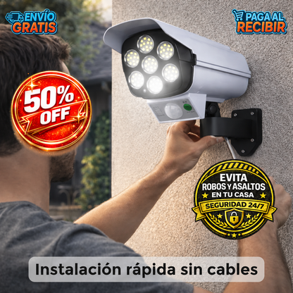 SecureLight™ 📸 - Foco solar seguridad 🚨