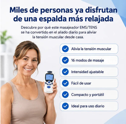 Electrofisico TENS ™ con tecnología EMS