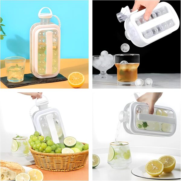 Botella de silicona 2 en 1 para bolas de hielo | FREEZBALL