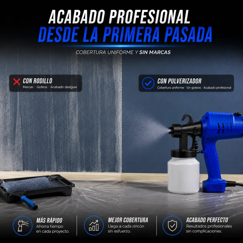 Máquina para Pintar Eléctrica Pulverizador Portátil de Alta Presión