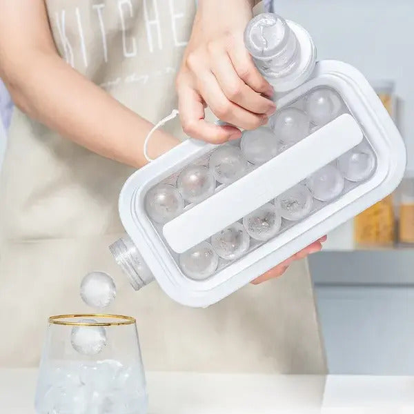 Botella de silicona 2 en 1 para bolas de hielo | FREEZBALL