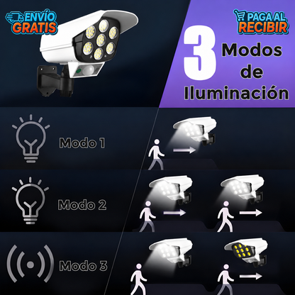 SecureLight™ 📸 - Foco solar seguridad 🚨