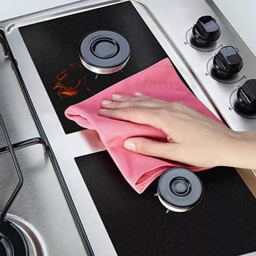CleanTop™ – Set x4 Protectores Anti-grasa para Estufa