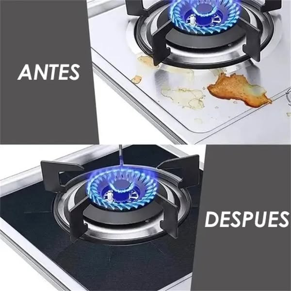 CleanTop™ – Set x4 Protectores Anti-grasa para Estufa
