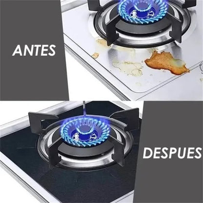 CleanTop™ – Set x4 Protectores Anti-grasa para Estufa