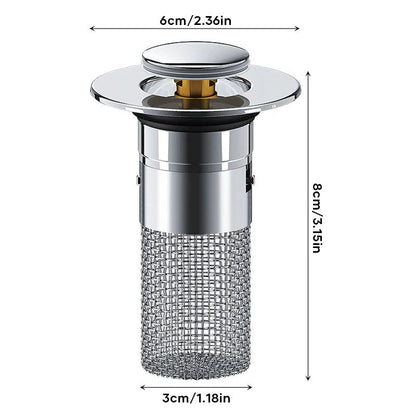 Tapón Filtro Acero Inoxidable DuoBlock Steel® (x2 Unidades)