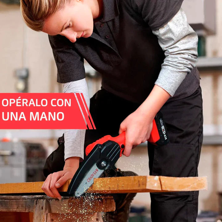 Timberly – Mini Motosierra Inalámbrica de Alto Rendimiento