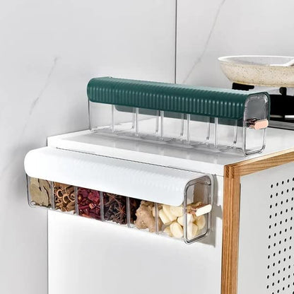 Organizador de pared multiusos de 6 compartimentos