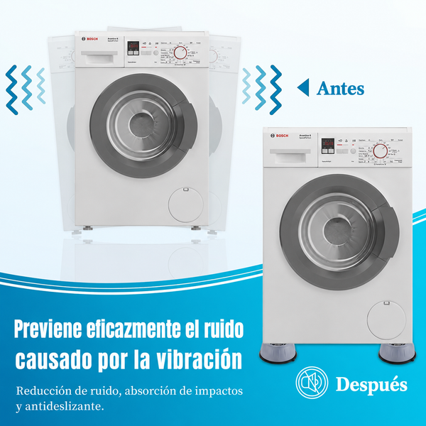Almohadillas antivibracion para lavadora