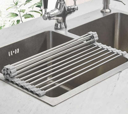 DryFlex™ - Escurridor Enrollable para Cocina