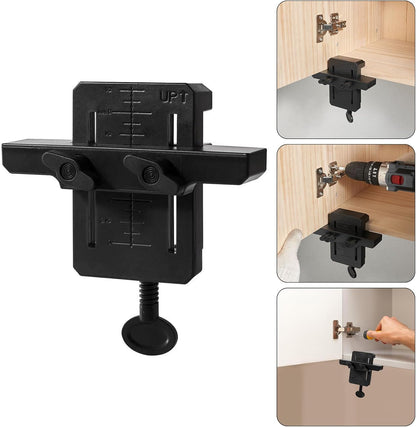 Soporte Ajustable para Puertas de Gabinete – Herramienta de Instalación