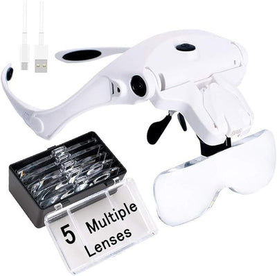 VisionMax® - Gafas Lupa con Lentes Intercambiables