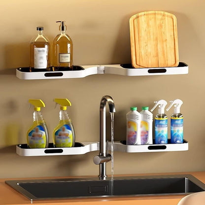 Estante Organizador Ajustable para Baño – Porta Productos de Aseo y Ducha