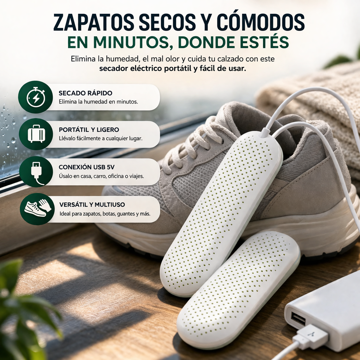 Secador De Zapatos Electrico