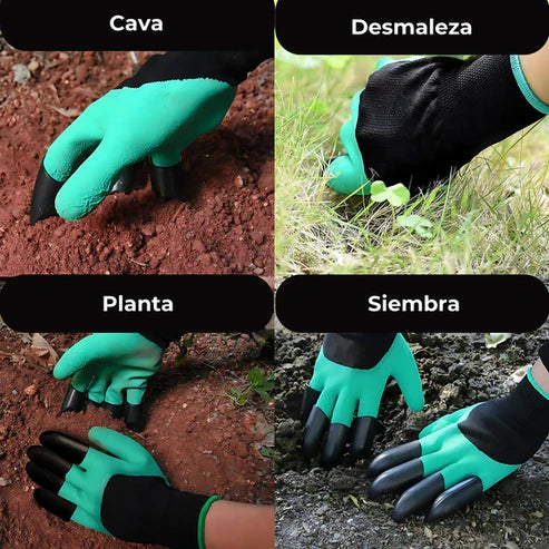 Guantes de Jardinería con Garras - GreenGarden™