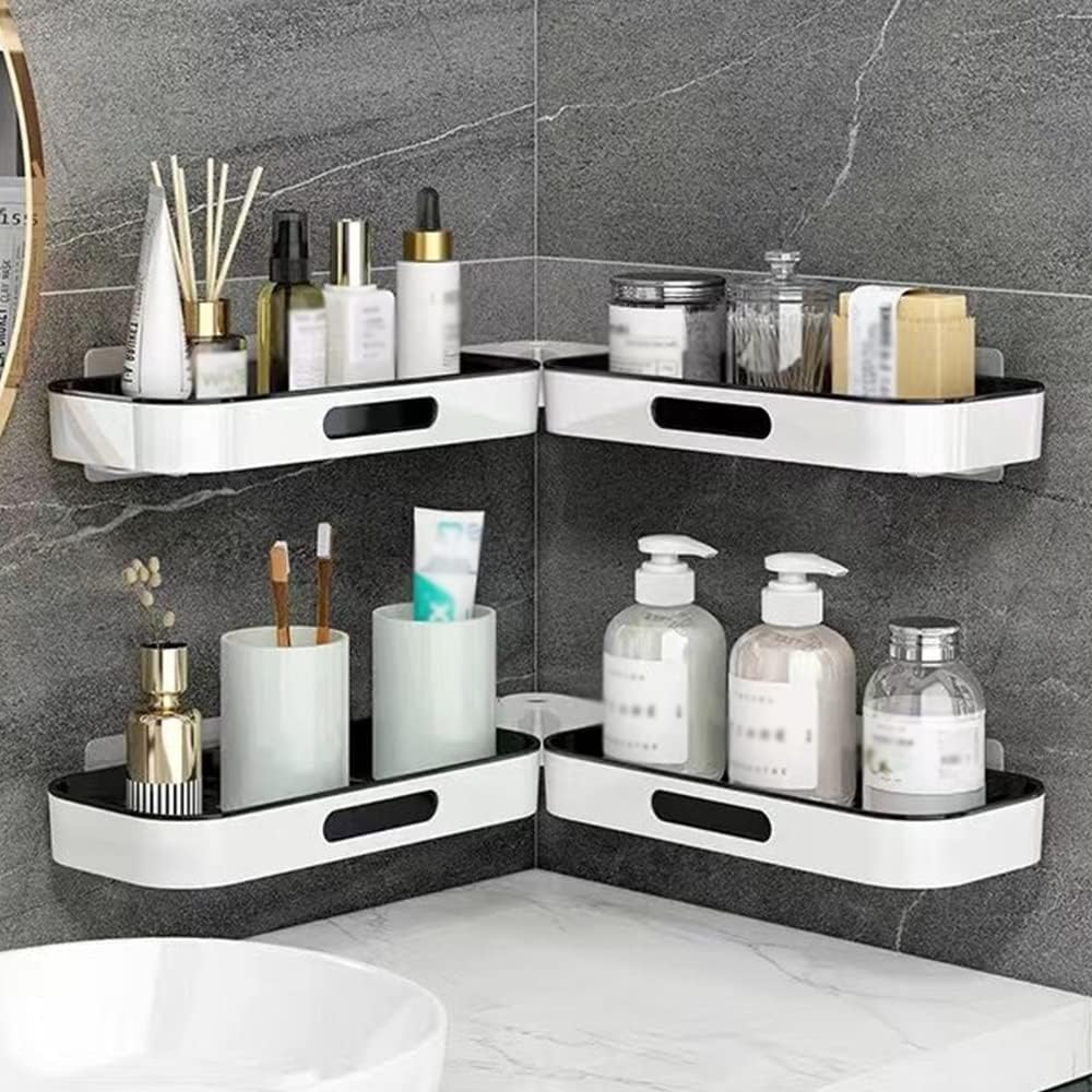 Estante Organizador Ajustable para Baño – Porta Productos de Aseo y Ducha