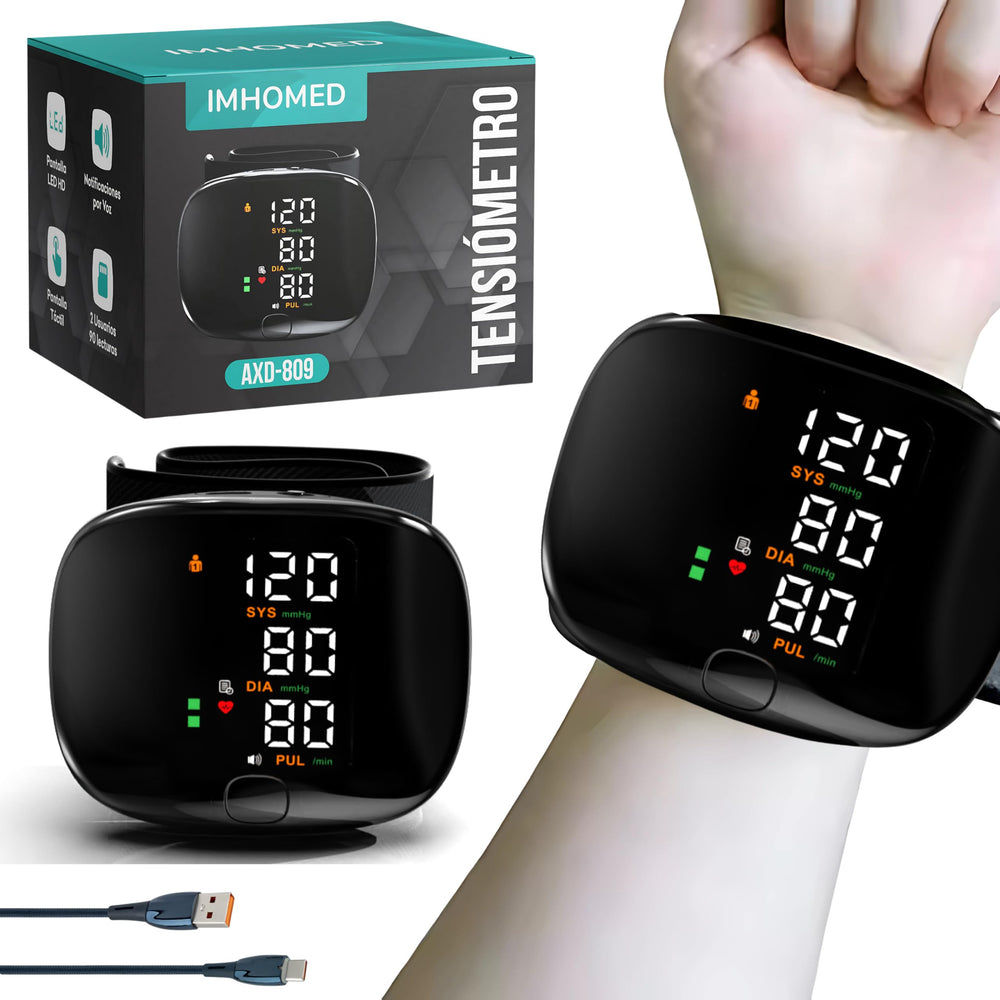 Tensiómetro Digital De Muñeca Recargable
