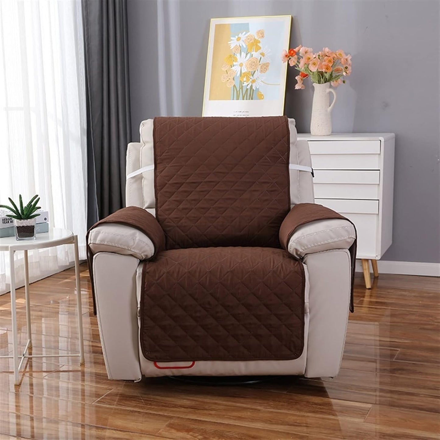 Funda Acolchada Reversible para Sillón – Antideslizante e Impermeable