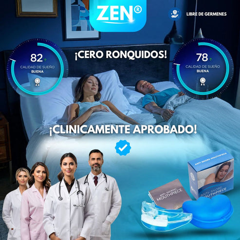 Zen® - Anti Ronquidos😴 EL SECRETO PARA DORMIR FELIZ.😱
